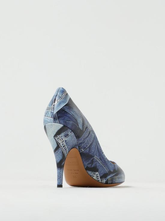  모스키노 뮬/슬리퍼 32018248 1888 Blue - MOSCHINO