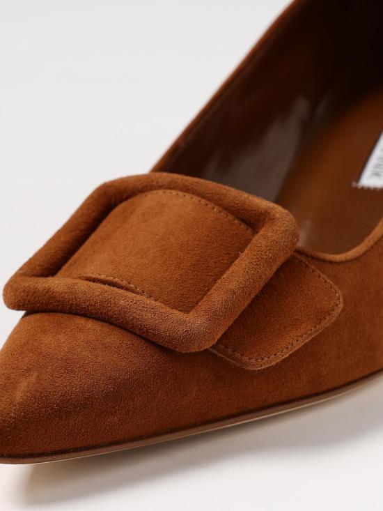 25FW 마놀로 블라닉 뮬/슬리퍼 219 0173 0021 2107 Camel - MANOLO BLAHNIK