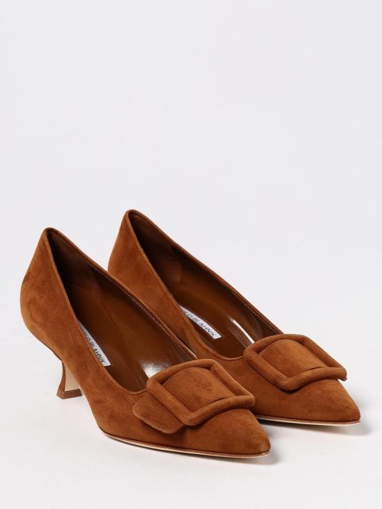 25FW 마놀로 블라닉 뮬/슬리퍼 219 0173 0021 2107 Camel - MANOLO BLAHNIK