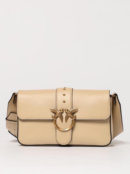 25FW 핑코 숄더백 104524A0QO C50Q Beige