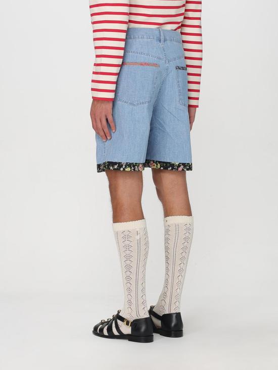 25FW 발렌티노 가라바니 숏팬츠 6V0DD04HALM 508 Denim - VALENTINO GARAVANI