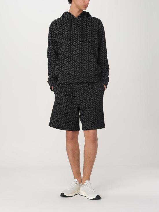 26SS 알마니 숏팬츠 XM001227AF11847 FC026 Black - ARMANI