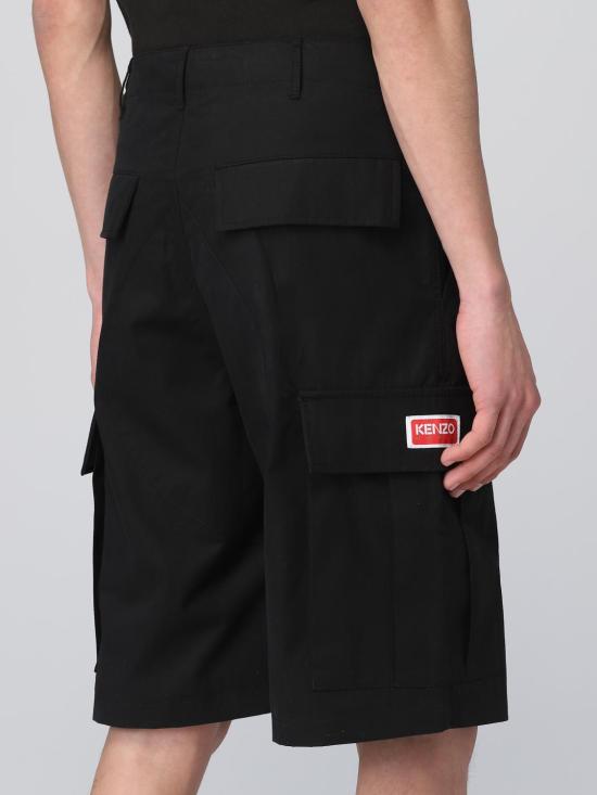 25FW 겐조 숏팬츠 FD55SH2359RO 99 Black - KENZO