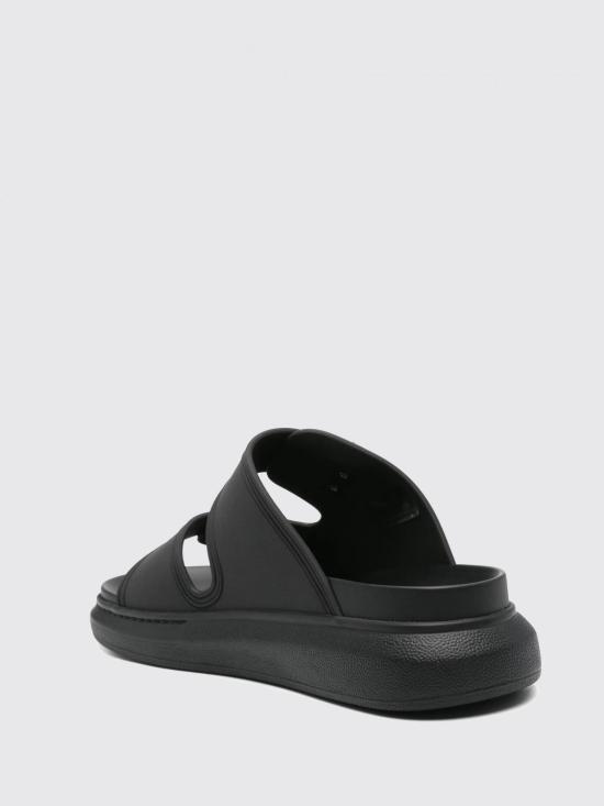 25SS 알렉산더 맥퀸 하이브리드 슬라이드 658063W4Z51 1081 Black - ALEXANDER MCQUEEN