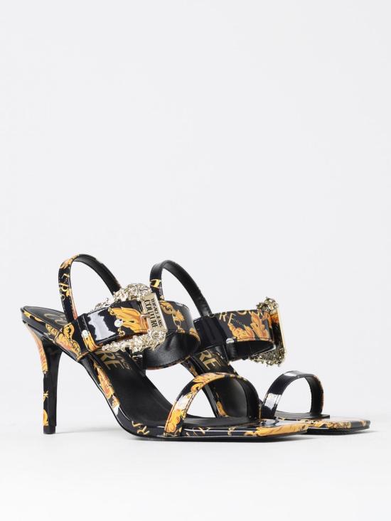 24FW 베르사체 힐/펌프스 77VA3S71ZS366 G89 Black - VERSACE