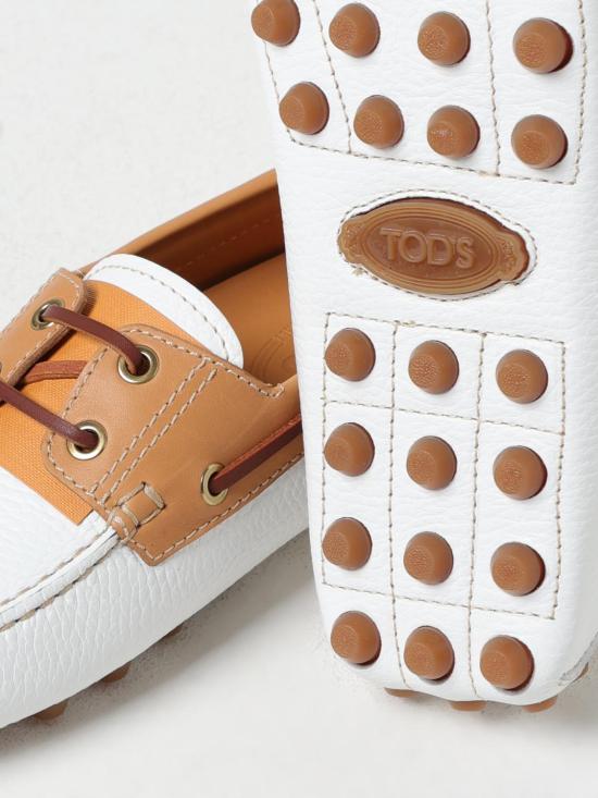 25FW 토즈 뮬/슬리퍼 XXW52K05300U1G 2W01 White - TODS