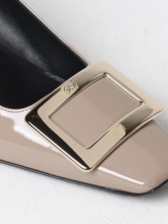 26SS 로저비비에 벨 비비어 펌프스 힐 RVW00600920D1P C415 Dove Grey - ROGER VIVIER