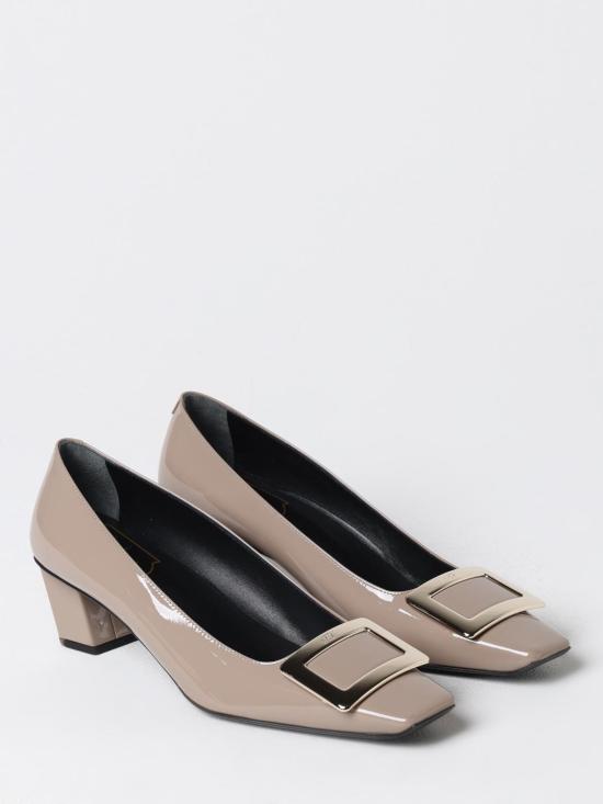 26SS 로저비비에 벨 비비어 펌프스 힐 RVW00600920D1P C415 Dove Grey - ROGER VIVIER