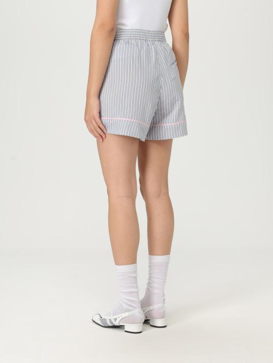 25SS 가니 숏팬츠 W0388 326 Blue - GANNI