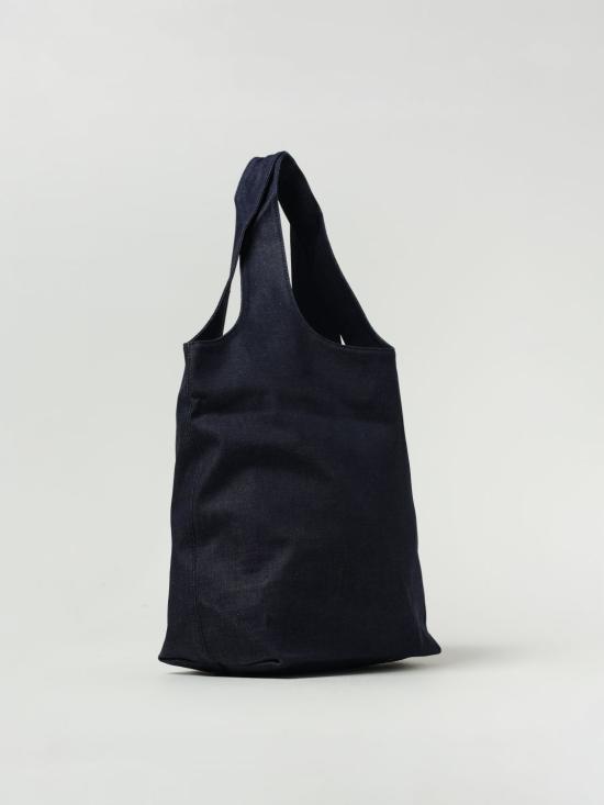 26SS 아페쎄 나논 로고 토트백 COHIZM61565 IAI Blue - A.P.C.