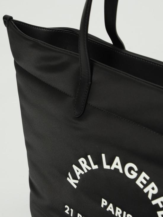 25FW 칼라거펠트 토트백 240W3111 999 Black - KARL LAGERFELD