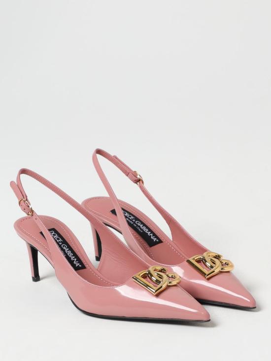 25FW 돌체앤가바나 뮬/슬리퍼 CG0894A1037 80405 Pink - DOLCE & GABBANA