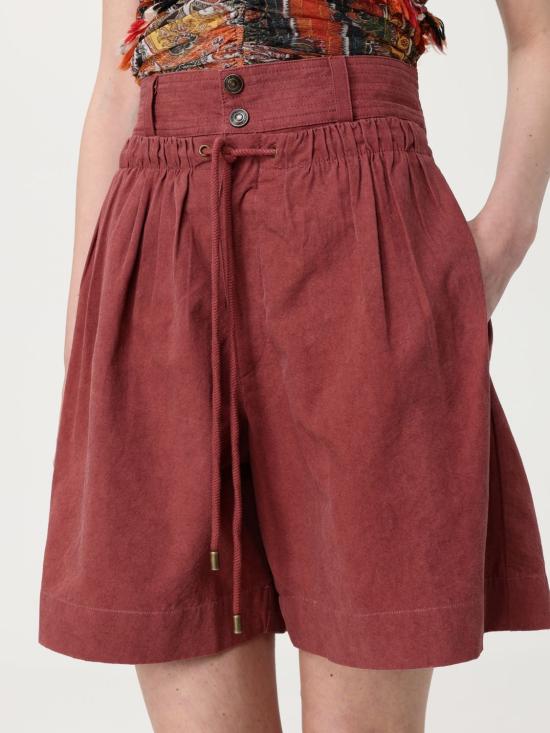 25FW 막스마라 숏팬츠 2511141029600 002 Brick Red - MAX MARA