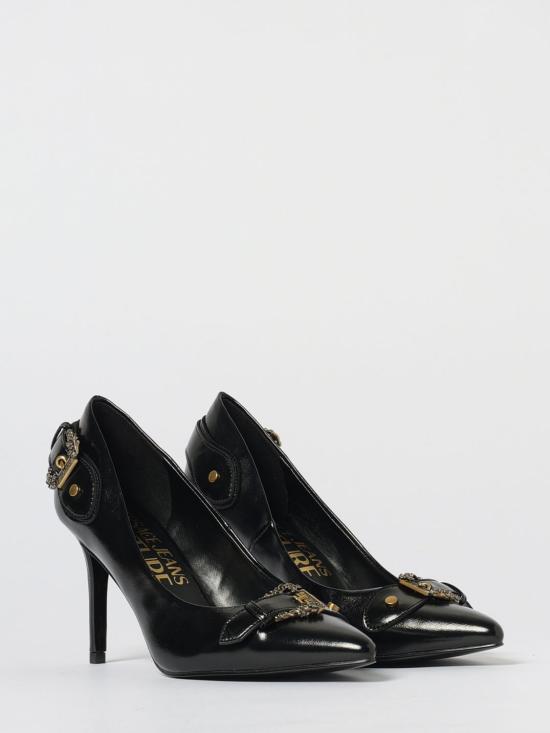 25FW 베르사체 뮬/슬리퍼 79VA3S56ZSC35 899 Black - VERSACE