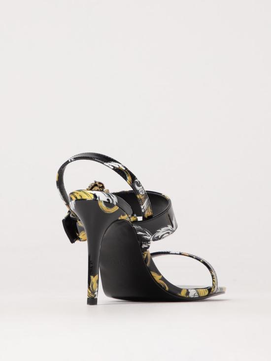 25SS 베르사체 힐/펌프스 78VA3S71ZS366 G89 Black - VERSACE