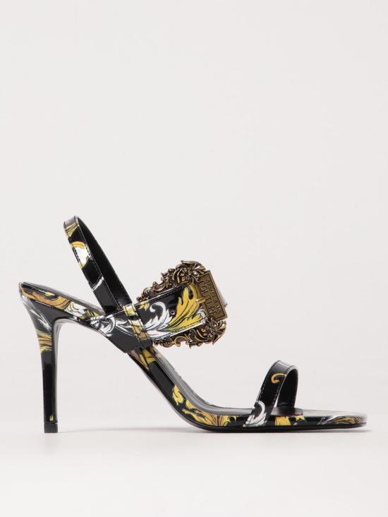 25SS 베르사체 힐/펌프스 78VA3S71ZS366 G89 Black