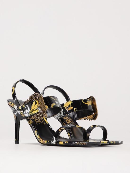 25SS 베르사체 힐/펌프스 78VA3S71ZS366 G89 Black - VERSACE