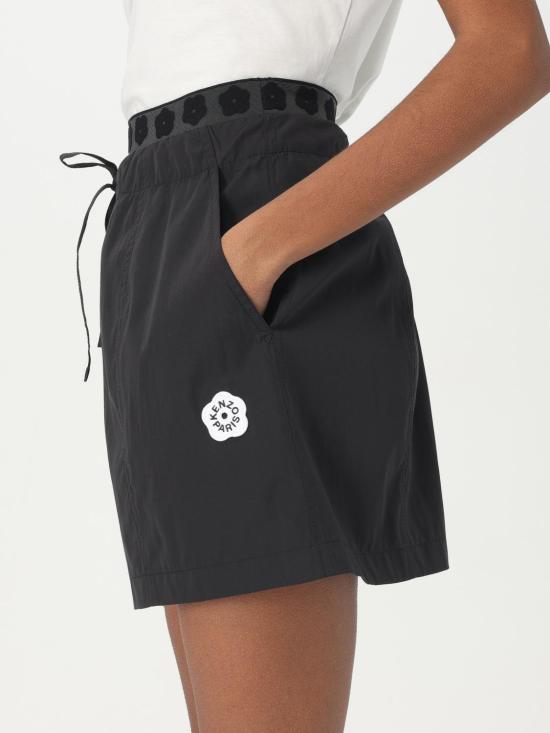 25FW 겐조 숏팬츠 FF52SH0779FI 99 Black - KENZO