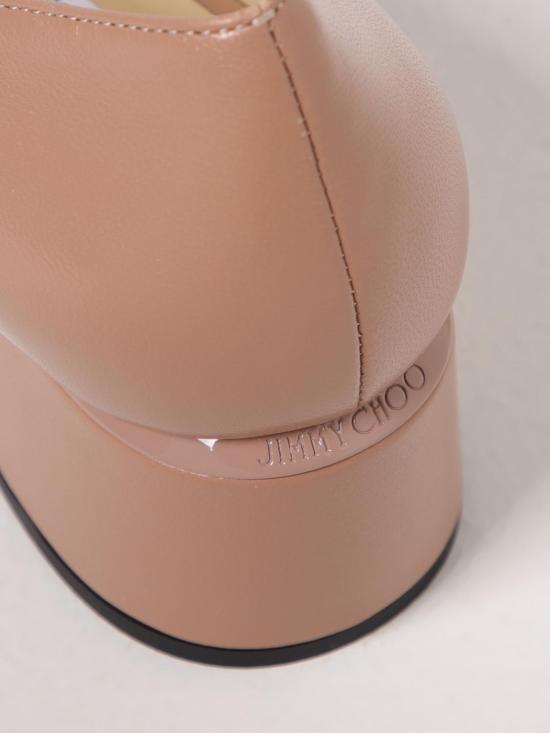 25FW 지미추 뮬/슬리퍼 ELISA45PTZ BALLET PINK Baby Pink - JIMMY CHOO