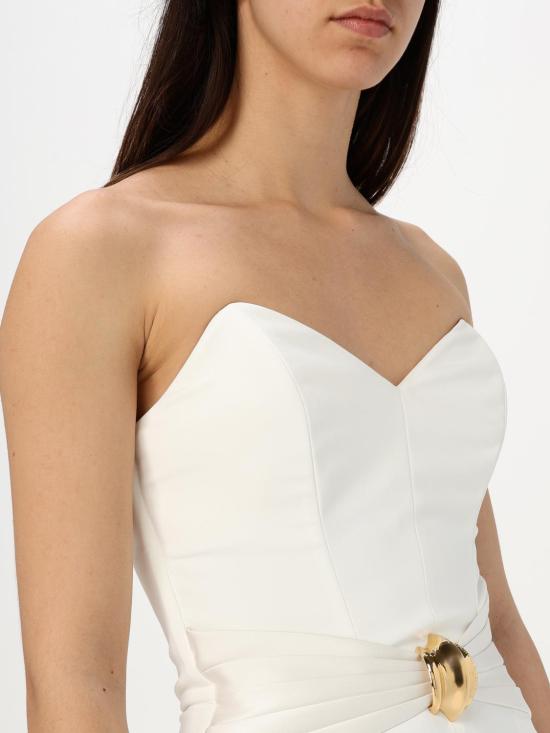 25FW 엘리자베타프랜치 점프수트 TU039 360 White - ELISABETTA FRANCHI