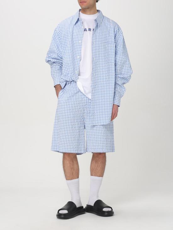 25FW 마르니 숏팬츠 PUMU0291A0UTN929 CHB21 Blue - MARNI