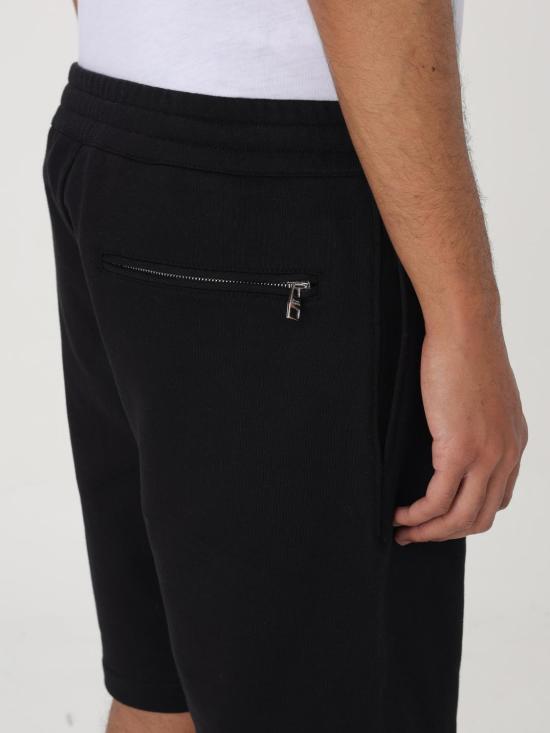 25FW 알렉산더 맥퀸 숏팬츠 781880QXAAM 1000 Black - ALEXANDER MCQUEEN