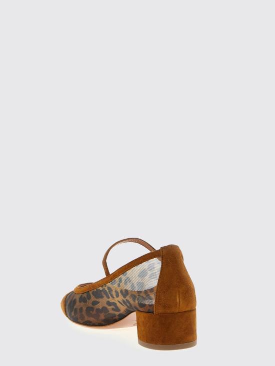 25FW 아쿠아주라 뮬/슬리퍼 MYHMIDP0LHD NATURALCOGNAC Brown - AQUAZZURA