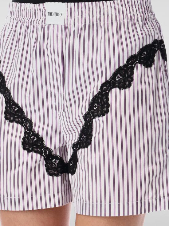 25SS 디 아티코 숏팬츠 250WCQ00002CCC054AA 871 Violet - THE ATTICO