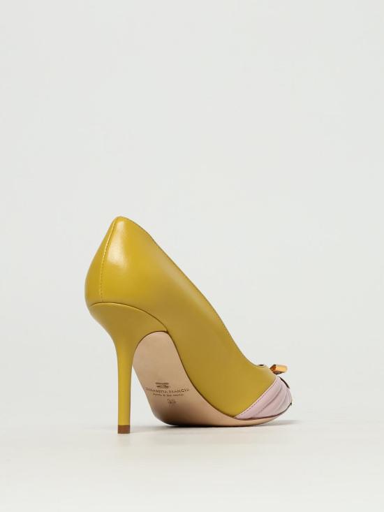 25SS 엘리자베타프랜치 뮬/슬리퍼 SA11L DJ4 Yellow - ELISABETTA FRANCHI