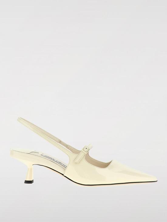 25FW 지미추 뮬/슬리퍼 DIDI45PAT LATTE White