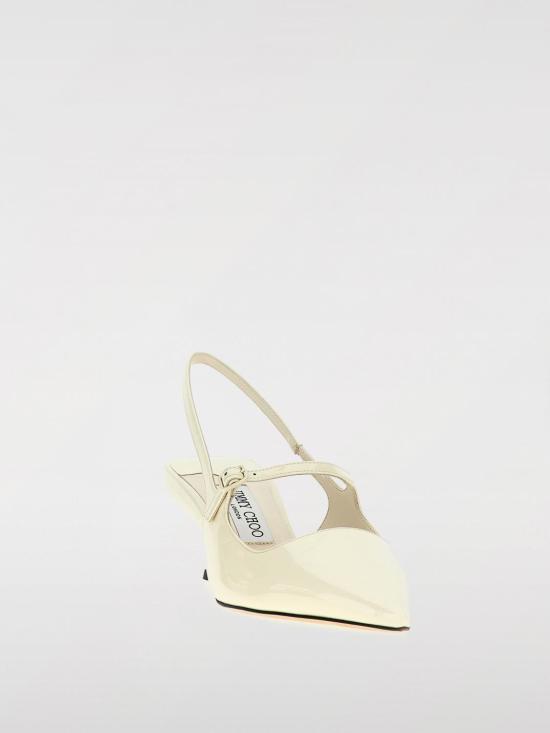 25FW 지미추 뮬/슬리퍼 DIDI45PAT LATTE White - JIMMY CHOO