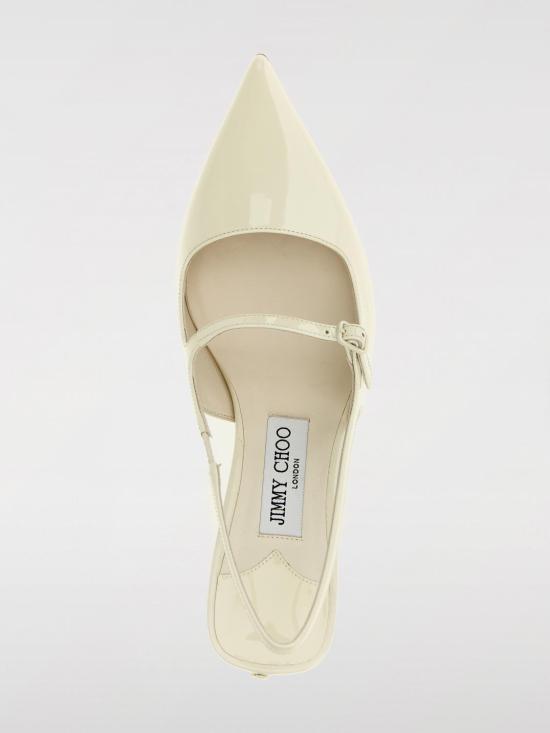 25FW 지미추 뮬/슬리퍼 DIDI45PAT LATTE White - JIMMY CHOO