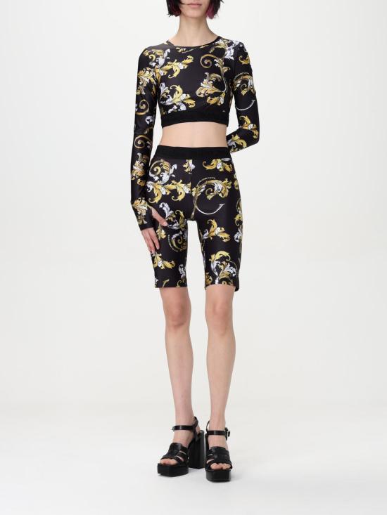 25SS 베르사체 숏팬츠 78HAC106JS470 G89 Black - VERSACE