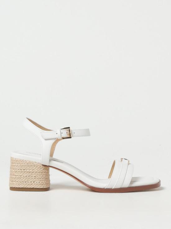 25FW 마이클 코어스 뮬/슬리퍼 40R5MAMS1L 085 White