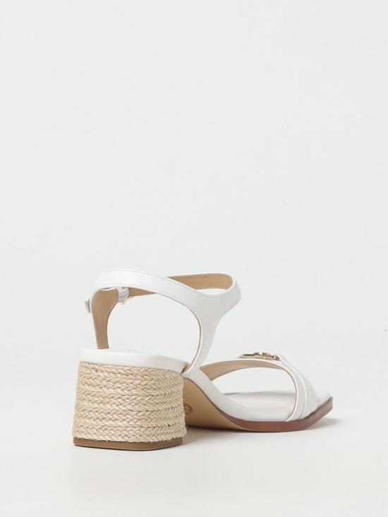 25FW 마이클 코어스 뮬/슬리퍼 40R5MAMS1L 085 White - MICHAEL KORS