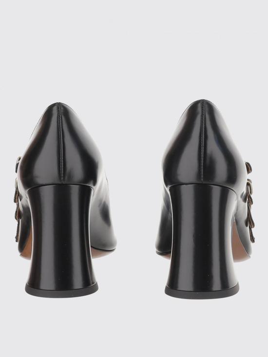 25FW 끌로에 뮬/슬리퍼 CHC25A11COL 001 Black - CHLOE