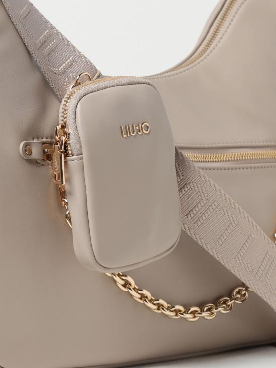 25FW 리우조 숄더백 AF5322E0077 51308 Beige - LIU JO
