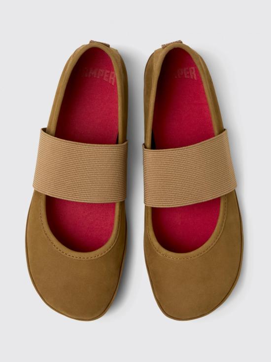 25FW 캠퍼 Right Nina 라이트 니나 발레 플랫 슈즈 21595 265 RIGHT NINA 0 Brown - CAMPER