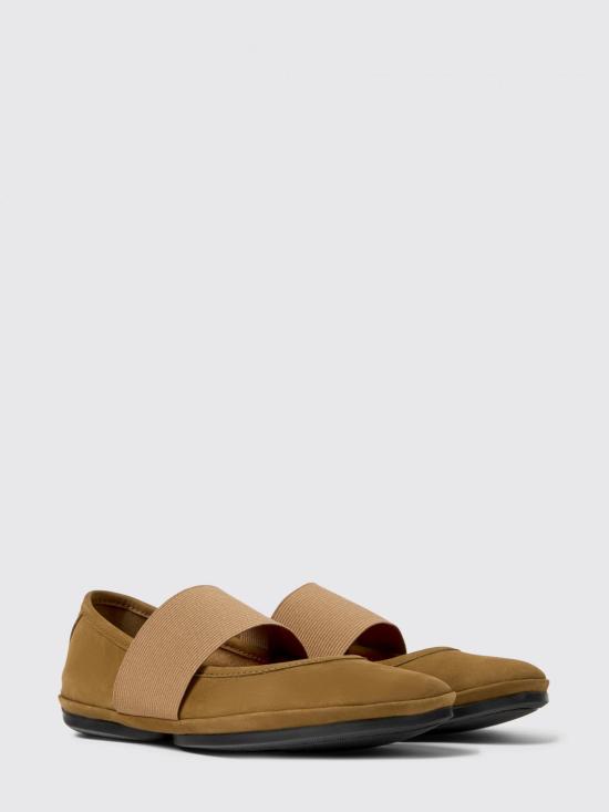 25FW 캠퍼 Right Nina 라이트 니나 발레 플랫 슈즈 21595 265 RIGHT NINA 0 Brown - CAMPER