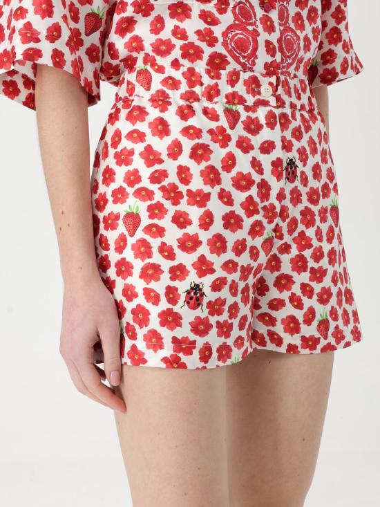 25FW 베르사체 숏팬츠 10189481A13649 5W690 Red - VERSACE