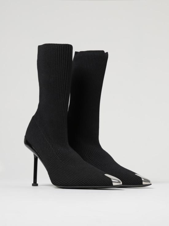 25FW 알렉산더 맥퀸 부츠 768095W4X81 1081 Black - ALEXANDER MCQUEEN