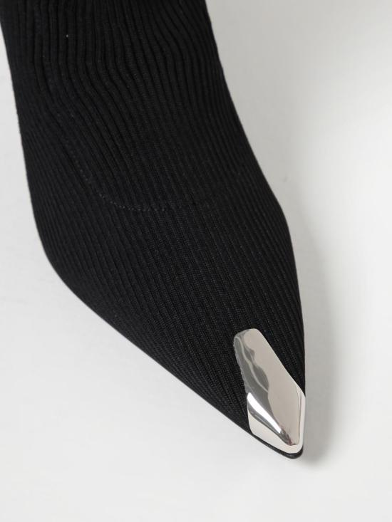 25FW 알렉산더 맥퀸 부츠 768095W4X81 1081 Black - ALEXANDER MCQUEEN