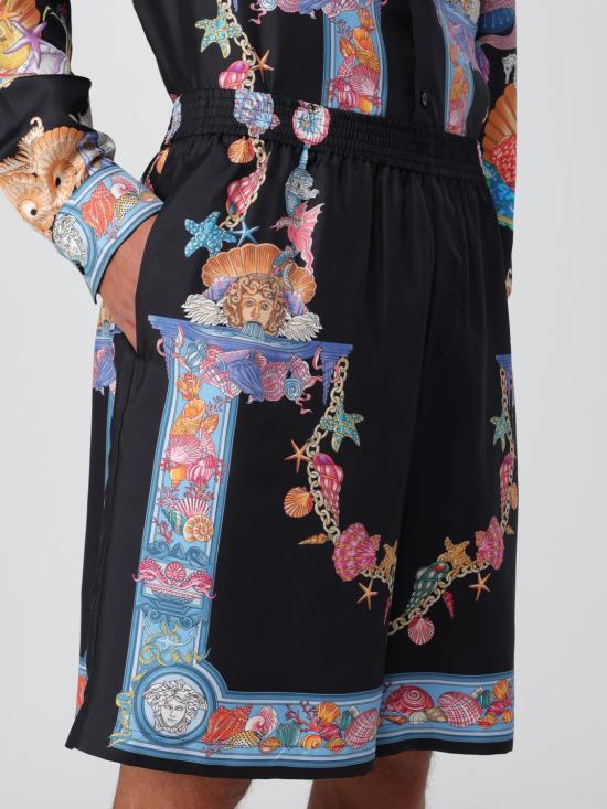 25FW 베르사체 숏팬츠 10024761A14567 5B020 Multicolor - VERSACE