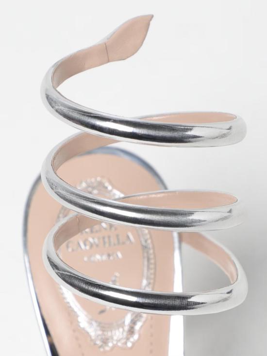 26SS 르네 카오빌라 힐/펌프스 C123511050001 L001 Silver - RENE CAOVILLA