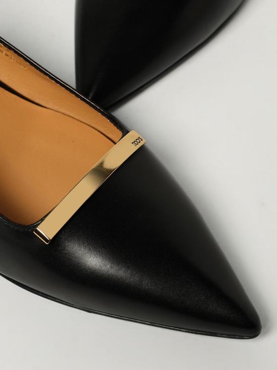 25FW 토즈 뮬/슬리퍼 XXW80L0JN00BSS B999 Black - TODS