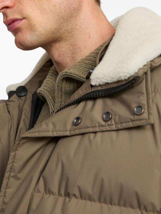 25FW 이브살로몬 패딩 26WHV01678J17WA8185 GREEN COFFEE - YVES SALOMON