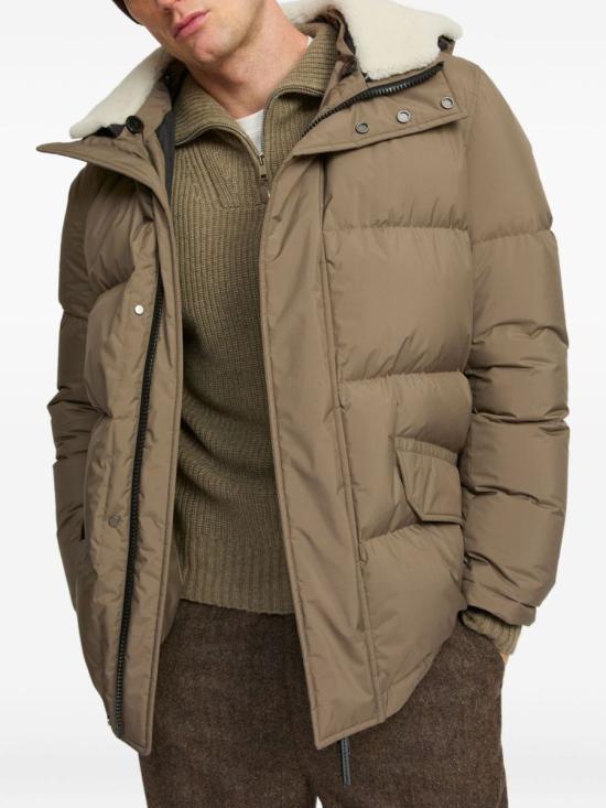 25FW 이브살로몬 패딩 26WHV01678J17WA8185 GREEN COFFEE - YVES SALOMON