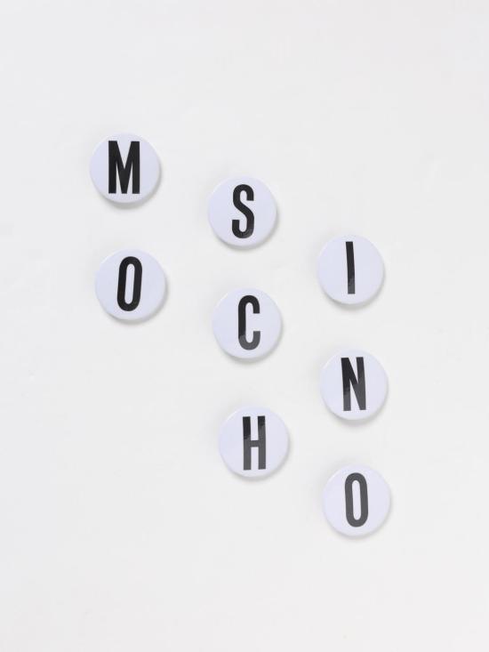 25SS 모스키노 브로치 2512191028401 1888 White