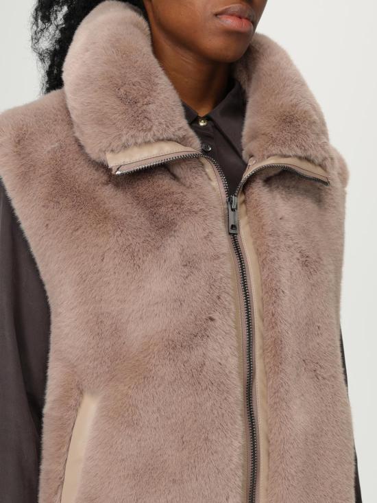 25FW 핑코 코트 105107A2WN D01 Beige - PINKO