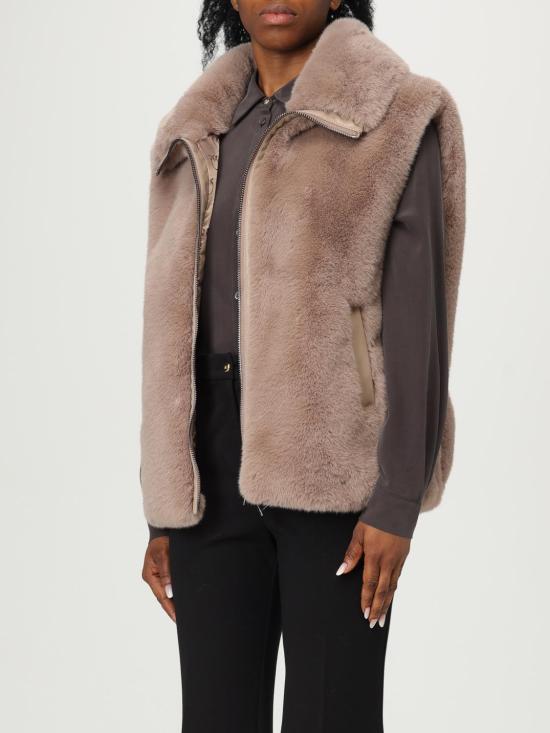 25FW 핑코 코트 105107A2WN D01 Beige - PINKO